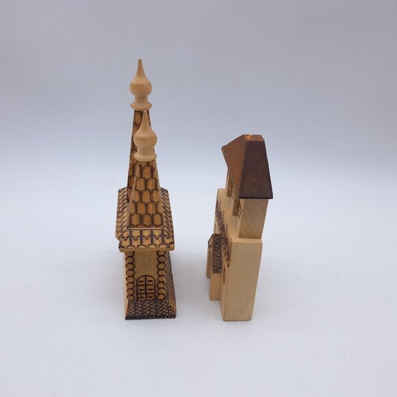 Russian Church Wood Buildings Skit of Zosima - Picture 8 of 11